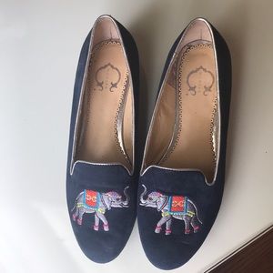 C Wonder Suede Loafers - Elephant